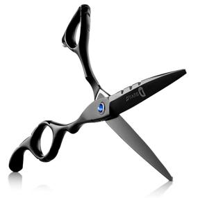 img 3 attached to 🔪 Professional Hair Scissors Cutting Kit - Straight & Thinning Scissors, Comb and Carry Pouch - 100% Stainless Steel for Barbers and Hair Stylists