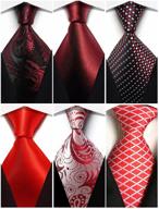 👔 wehug necktie jacquard classic style022: the perfect men's accessory for ties, cummerbunds & pocket squares logo