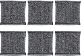 img 3 attached to 🧽 Premium Gala Black Super Scrub Scouring Pads: Extra Durable Kitchen Dish Washing - Pack of 6