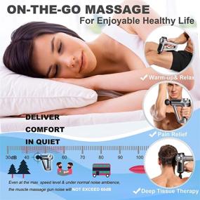 img 3 attached to Upgrade Your Massage with the TNK Massage Gun: Professional Deep Tissue Performance