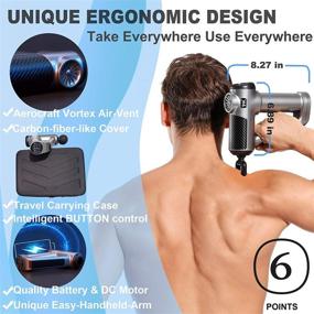 img 1 attached to Upgrade Your Massage with the TNK Massage Gun: Professional Deep Tissue Performance