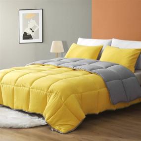 img 3 attached to DWR Season Reversible Alternative Comforter Bedding