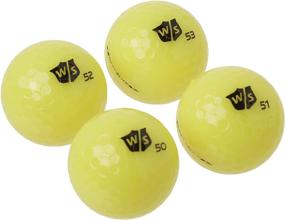 img 1 attached to 🏌️ Enhance Your Golf Game with the Wilson Staff Fifty Elite Yellow Golf Ball