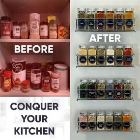 img 1 attached to 🏠 Optimized Prime Home Direct Spice Jars