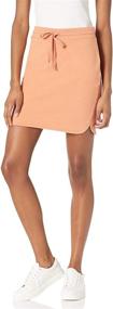 img 4 attached to 👗 Women's Terry Cotton and Modal Sweatshirt Skirt - Perfect for Daily Rituals