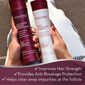 img 1 attached to Keranique Conditioner Moisturizes Sulfates Parabens