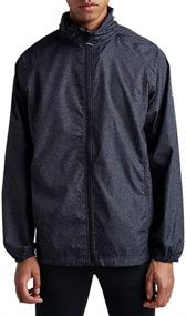 img 4 attached to ASICS Mens Packable Jacket Print Men's Clothing for Active