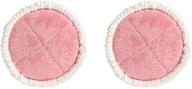 🧹 vmai electric mop cleaning pads for t690 model - pink, size l, spin mop pads replacement logo