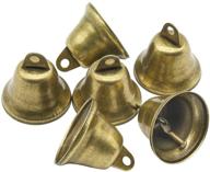 🔔 vintage bronze jingle bells set - 35pcs 38mm/1.5inch - ideal for dog potty training, housebreaking, wind chimes, christmas, crafts, and more logo