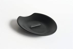 img 4 attached to 🥚 Egg Cracker & Spoon Rest Set (Jet Black) for Easy Cracking