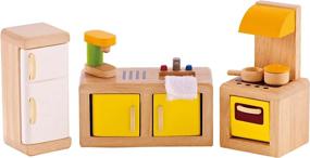 img 2 attached to 🍳 Hape Wooden Furniture Kitchen Accessories: Enhance Your Culinary Playtime with Durable and Stylish Wooden Kitchen Additions