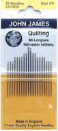 🪡 john james quilting betweens needles: perfect size for precise sewing logo