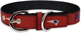 img 4 attached to 🐶 Pro Dog Collar with New England Patriots Signature by Pets First