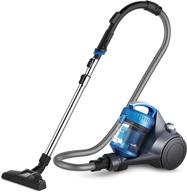 eureka whirlwind bagless canister vacuum cleaner for carpets and hard floors - lightweight blue vac логотип