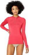 billabong womens searcher sleeve rashguard logo