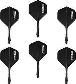 img 4 attached to CyeeLife 12Packs Flights Shafts Black