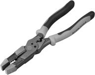 🔧 klein tools j215-8cr hybrid multitool pliers: wire stripper, crimper, bolt shearing, looping & grabbing logo