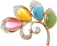 navachi colorful created opal crystal branches logo