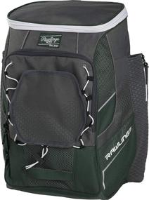 img 2 attached to Rawlings Impulse Baseball Softball Backpack Outdoor Recreation