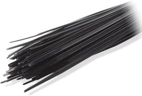 img 2 attached to 🔗 Versatile Cable Management Solution: Cable Matters Combo Pack of 200 Self-Locking Nylon Cable Ties in Assorted Lengths (6+8+12-Inch) - Black and White Colors included