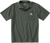 carhartt mens contractors pocket 2x large shirts: durable & stylish men's clothing logo