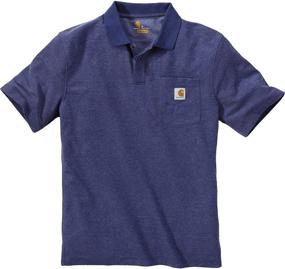 img 2 attached to Carhartt Mens Contractors Pocket 2X Large Shirts: Durable & Stylish Men's Clothing