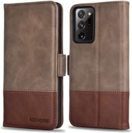 kezihome genuine leather blocking magnetic cell phones & accessories logo