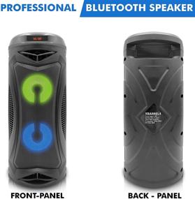 img 1 attached to Портативная перезаряжаемая Bluetooth-колонка Technical Pro мощностью 500 Вт со светодиодной подсветкой