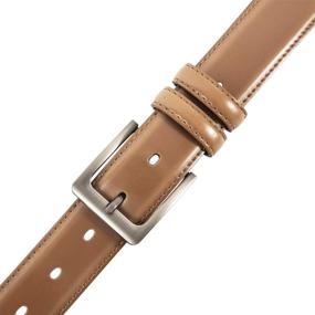 img 1 attached to 👔 Jiguoor Leather Belts: The Perfect Men's Accessory for Casual and Business Attire