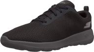 skechers womens 15601 walking black women's shoes for athletic logo