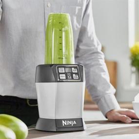 img 2 attached to 🥤 Ninja Auto-iQ Nutri Ninja Blender, Platinum BL480 (Certified Refurbished)