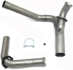 img 1 attached to 🚚 JBA 2831SY 2.5" Stainless Steel Mid-Pipe Exhaust System for GM 2/4WD Trucks 5.7L 1988-1993