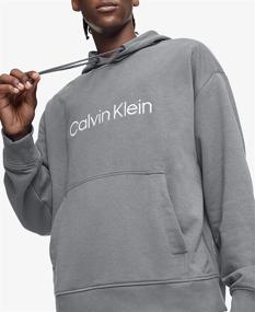 img 2 attached to Calvin Klein French Hoodie Brilliant Men's Clothing for Active