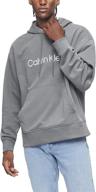 calvin klein french hoodie brilliant men's clothing for active logo