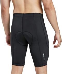 img 2 attached to 🚴 Enhanced BALEAF Men's Cycling Shorts with 3D Padding for Road Bike, MTB, and Gravel Biking - Pockets Included, UPF 50+