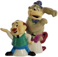 🧂 westland giftware magilla gorilla and mr. peebles salt and pepper shaker set - magnetic ceramic, 3.5-inch, hanna-barbera collectible, set of 2 logo