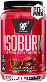 img 4 attached to 🏋️ BSN ISOBURN Lean Whey Protein Powder with L-carnitine - Chocolate Milkshake, 20 Servings, 1.32 Pound (Pack of 1) - Fat Burner for Weight Loss