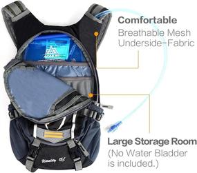 img 1 attached to LOCALLION Traveling Mountaineering Ultralight Breathable