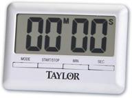 taylor digital timer: ultra thin and efficient for kitchen cooking logo