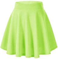 afibi casual stretch pleated xs girls' clothing, skirts, and skorts logo