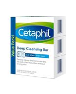 cetaphil deep cleansing face and body bar - suitable for all skin types, set of 3 logo