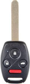 img 1 attached to 🔑 Pack of 2 ECCPP Keyless Entry Remotes for Honda Pilot/Accord KR55WK49308 - 313.8MHz Uncut Replacement