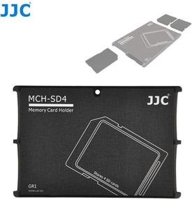 img 4 attached to JJC MCH-SD4GR Маленький карман для карты памяти.