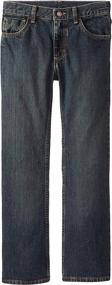 img 4 attached to Wrangler Authentics Little Jeans Indigo Boys' Clothing ~ Jeans