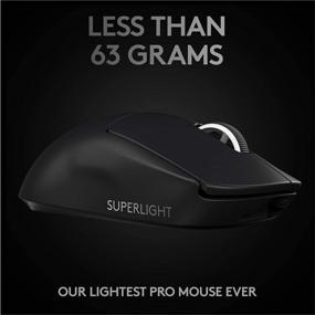 img 2 attached to 🖱️ Logitech G PRO X SUPERLIGHT Wireless Gaming Mouse - Ultra-Lightweight, HERO 25K Sensor, 25,600 DPI, 5 Programmable Buttons, Long Battery Life - PC/Mac Compatible (Black)