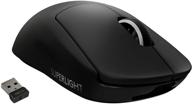 🖱️ logitech g pro x superlight wireless gaming mouse - ultra-lightweight, hero 25k sensor, 25,600 dpi, 5 programmable buttons, long battery life - pc/mac compatible (black) logo