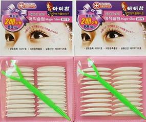 img 1 attached to Enhance Your Eyelids with Eye Charm Magic Slim - Double Sided Eyelid Tapes (176pcs)