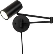 🔆 modern swivel arm led wall sconce - stylish plug-in lighting for bedroom & living room логотип