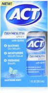 act dry mouth spray pack logo