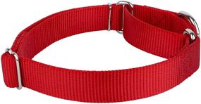 img 2 attached to 🐶 Heavy Duty Nylon Martingale Dog Collar by Country Brook Petz